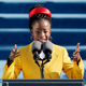 American poet Amanda Gorman reads a poem during the 59th inaugural ceremony on the West Front of the U.S. Capitol on January 20, 2021 in Washington, DC. During today’s inauguration ceremony Joe Biden becomes the 46th president of the United States.